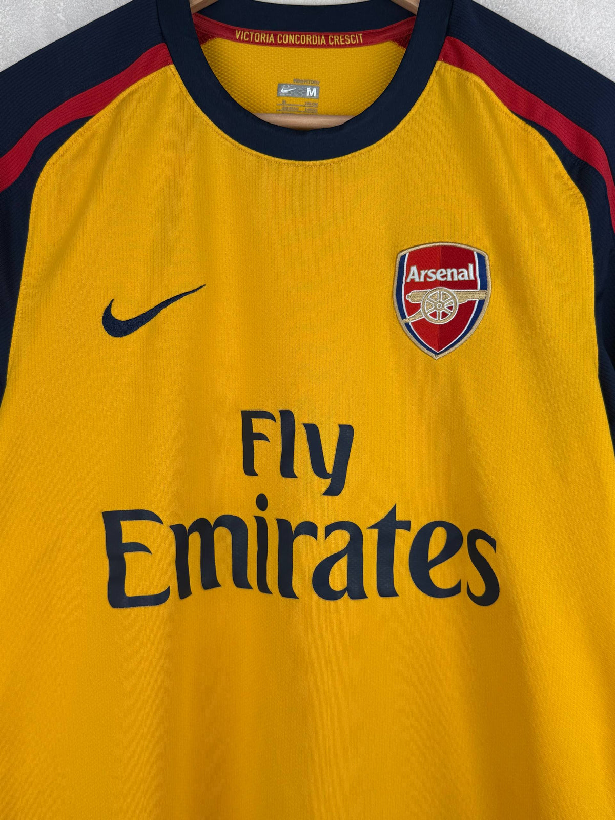 ARSENAL 2008/2009 AWAY SHIRT #4 FABREGAS [M]