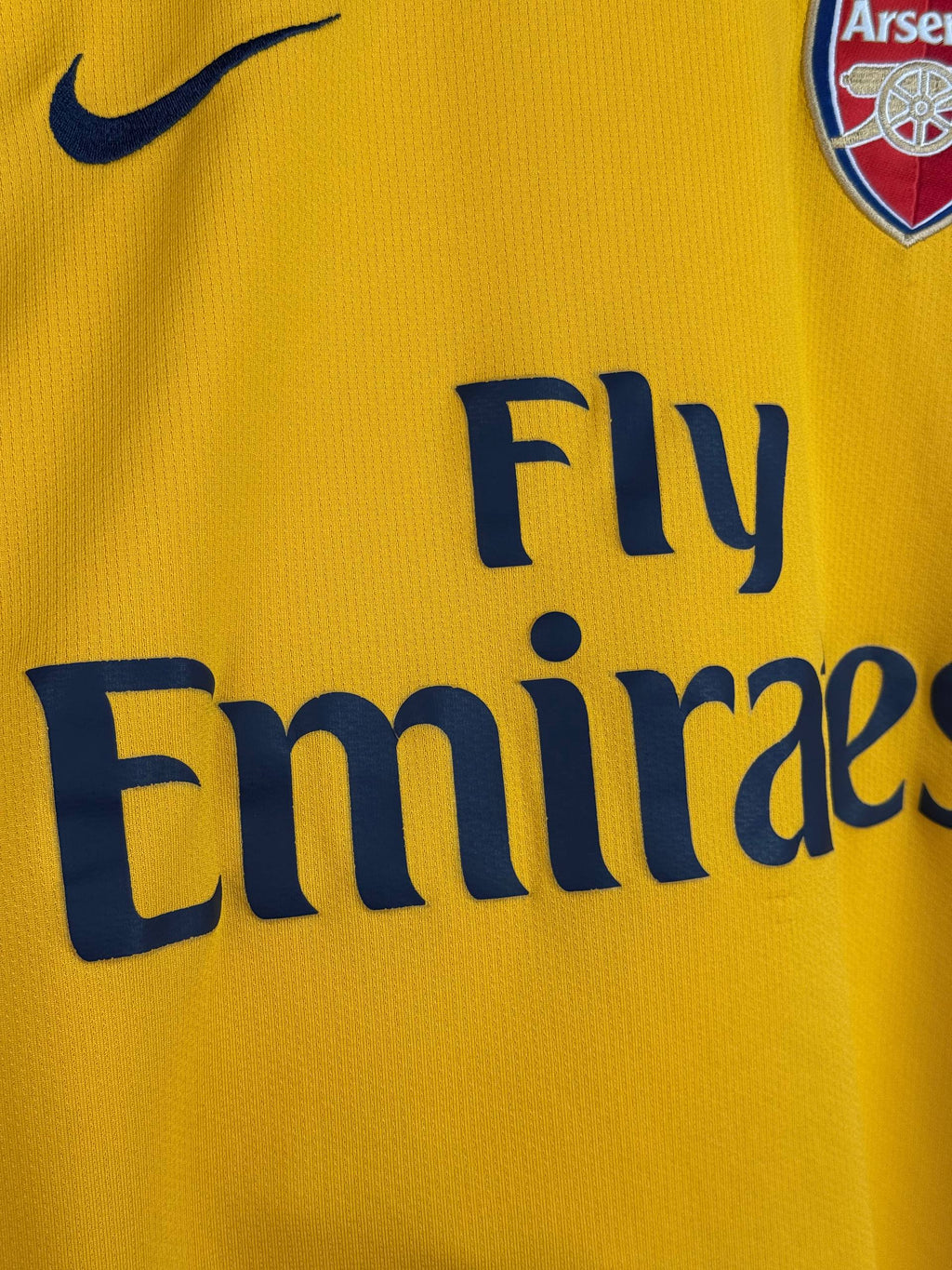 ARSENAL 2008/2009 AWAY SHIRT #4 FABREGAS [M]