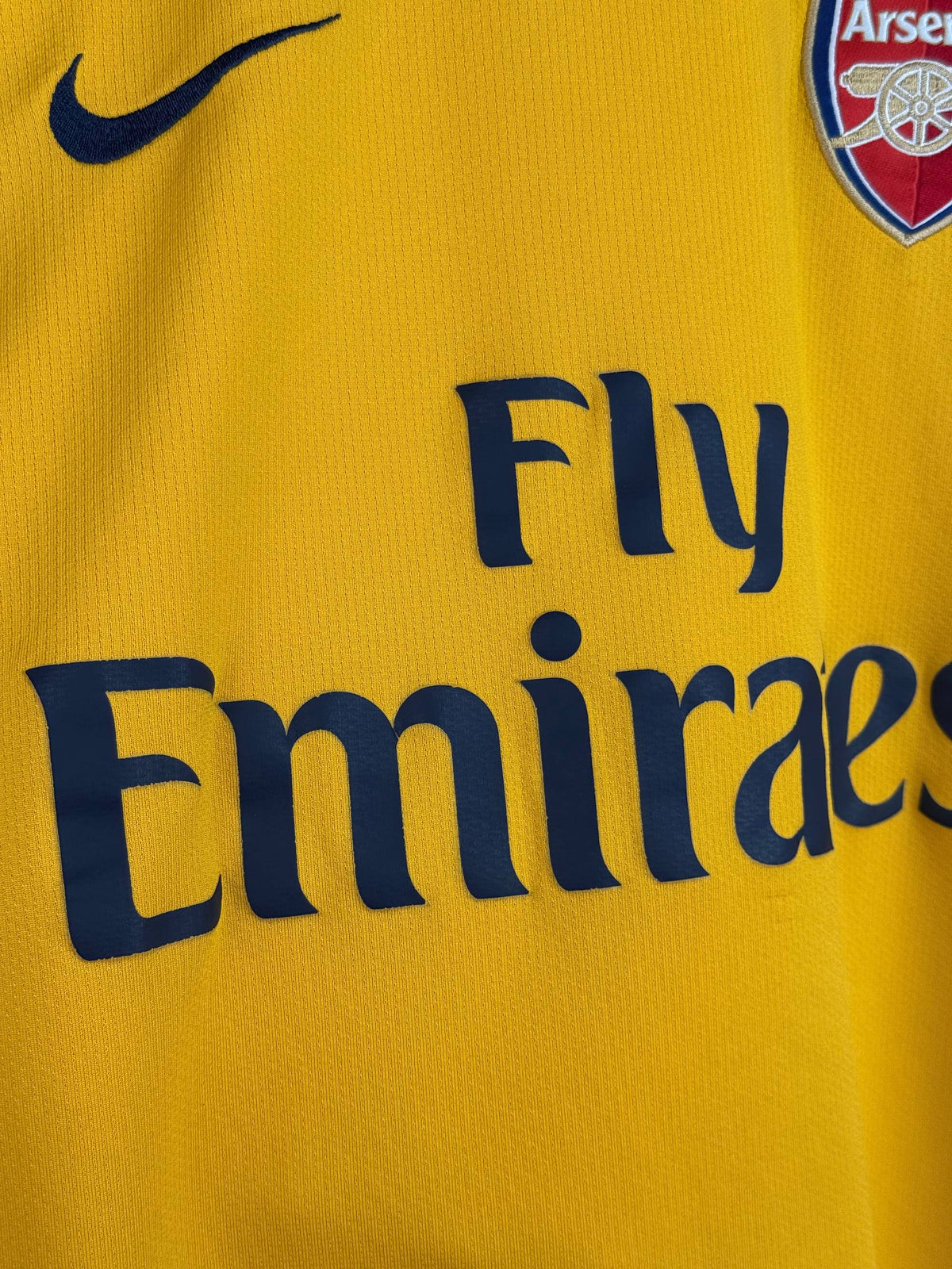 ARSENAL 2008/2009 AWAY SHIRT #4 FABREGAS [M]
