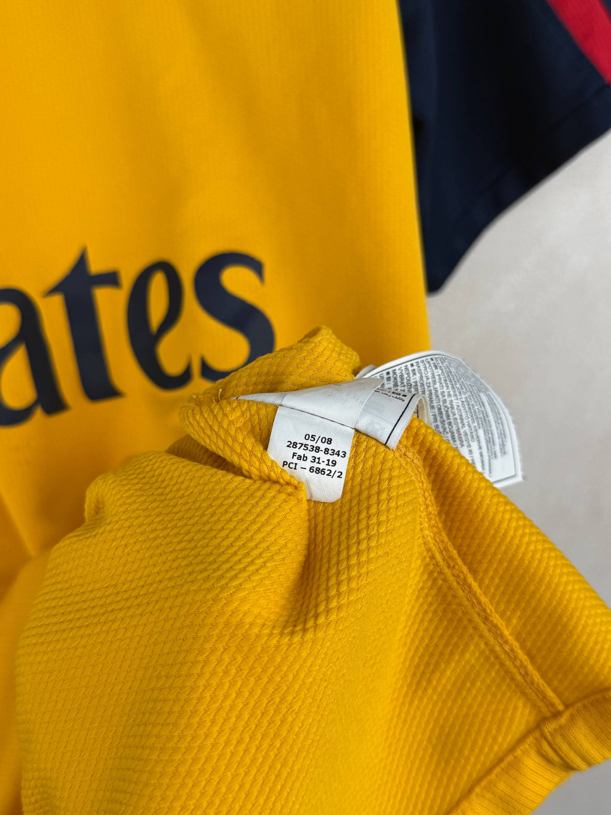 ARSENAL 2008/2009 AWAY SHIRT #4 FABREGAS [M]