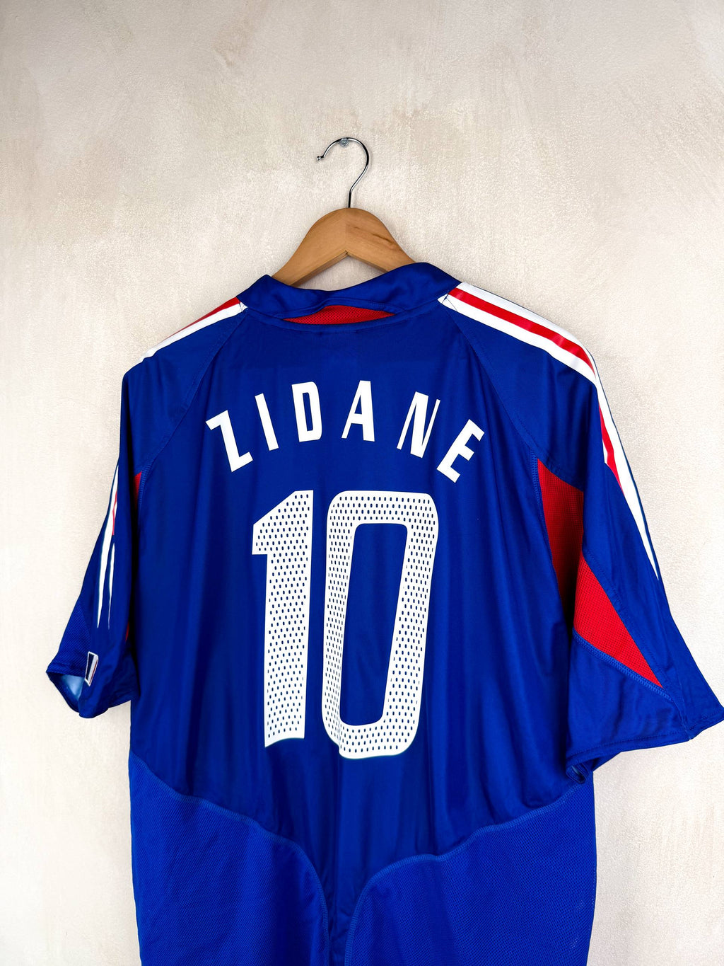 FRANCE 2004/2006 HOME SHIRT #10 ZIDANE [XL]