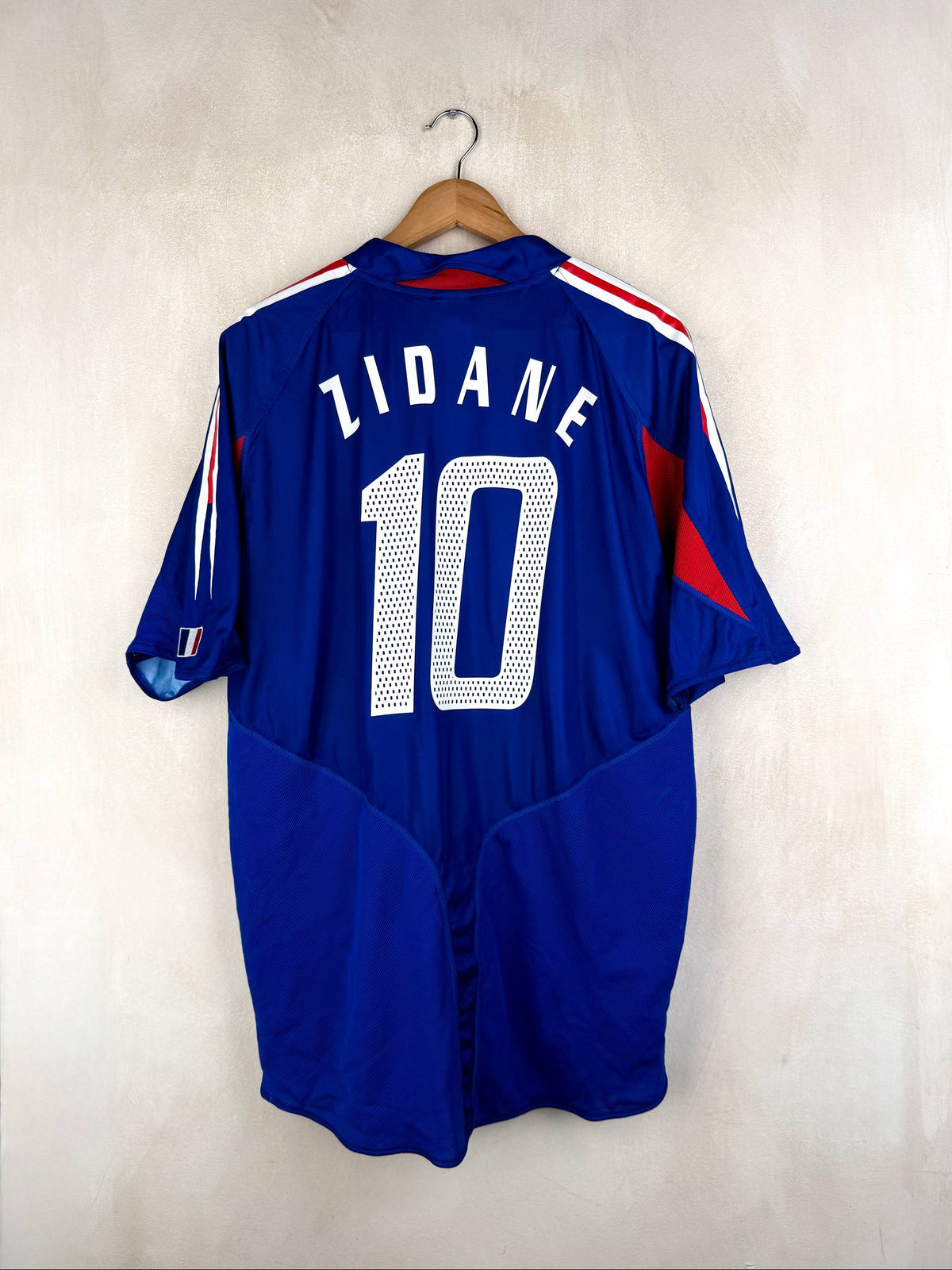 FRANCE 2004/2006 HOME SHIRT #10 ZIDANE [XL]