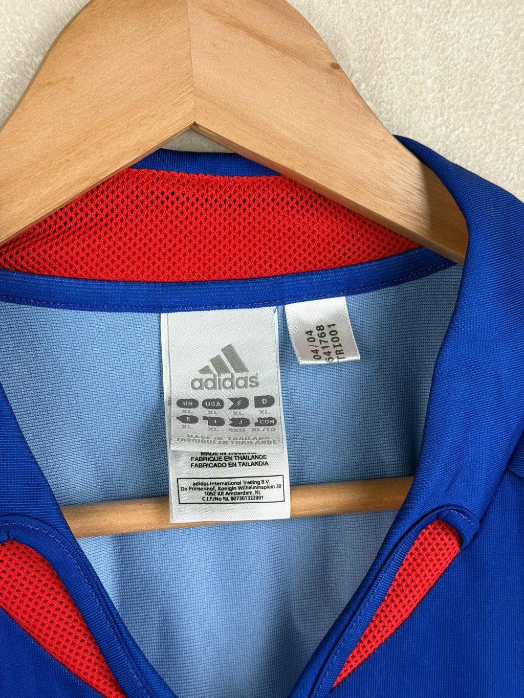 FRANCE 2004/2006 HOME SHIRT #10 ZIDANE [XL]