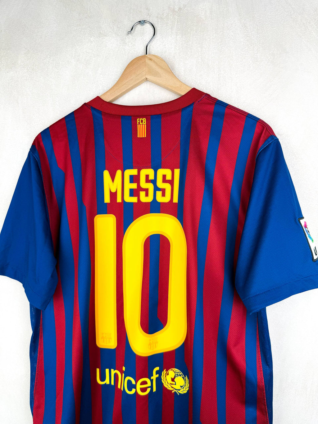 BARCELONA 2011/2012 HOME SHIRT #10 MESSI [L]