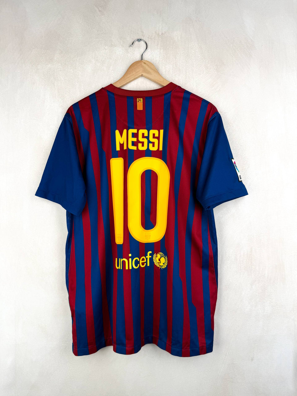 BARCELONA 2011/2012 HOME SHIRT #10 MESSI [L]