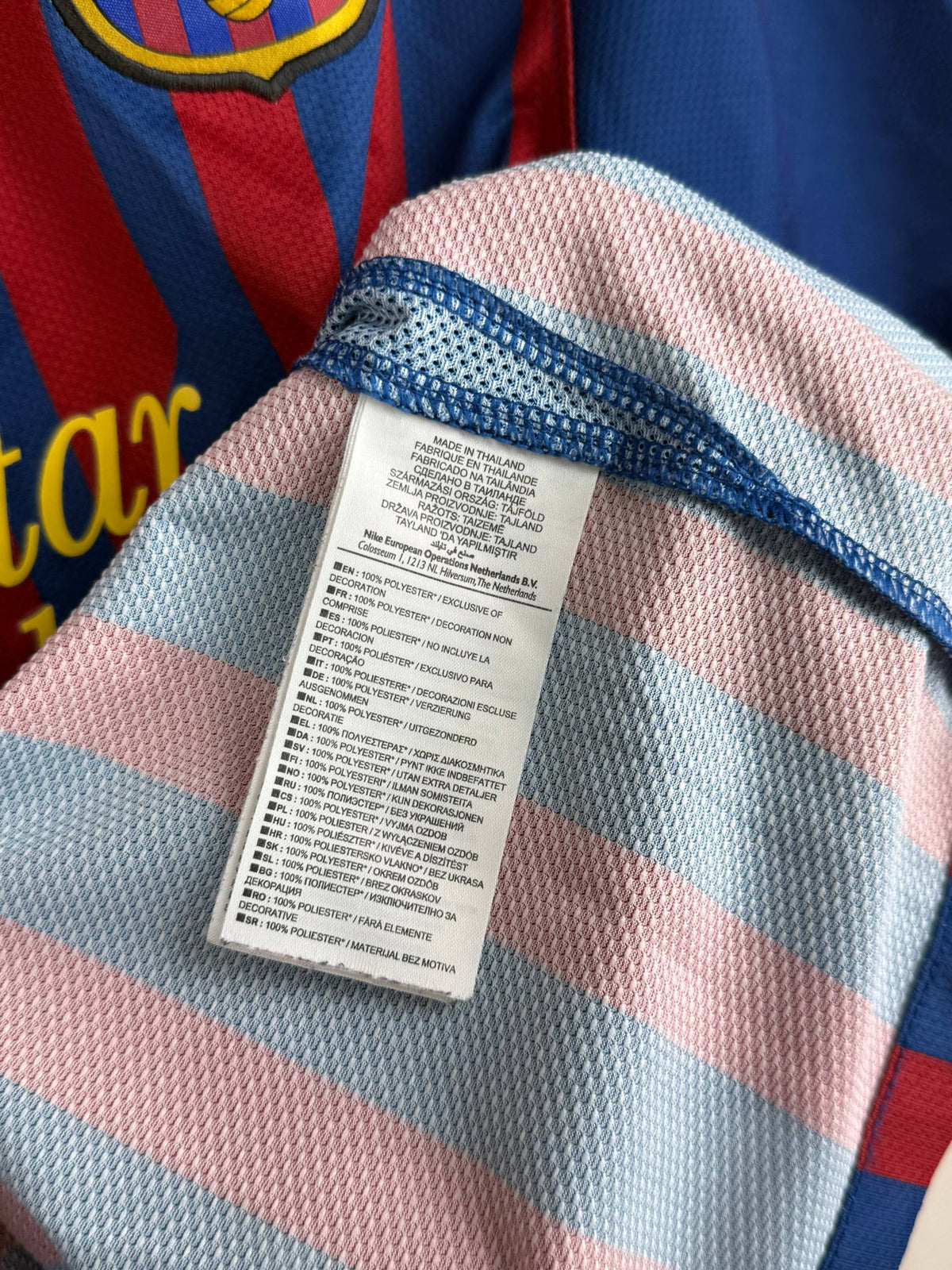 BARCELONA 2011/2012 HOME SHIRT #10 MESSI [L]