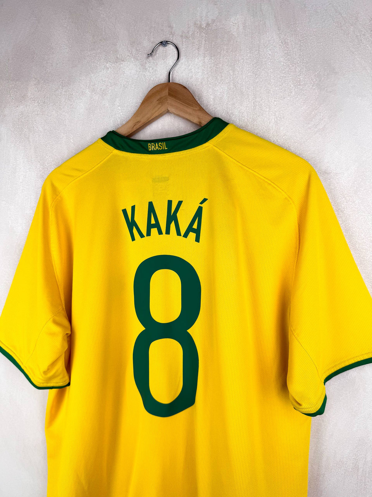 BRAZIL 2008/2010 HOME SHIRT #8 KAKA [XL]
