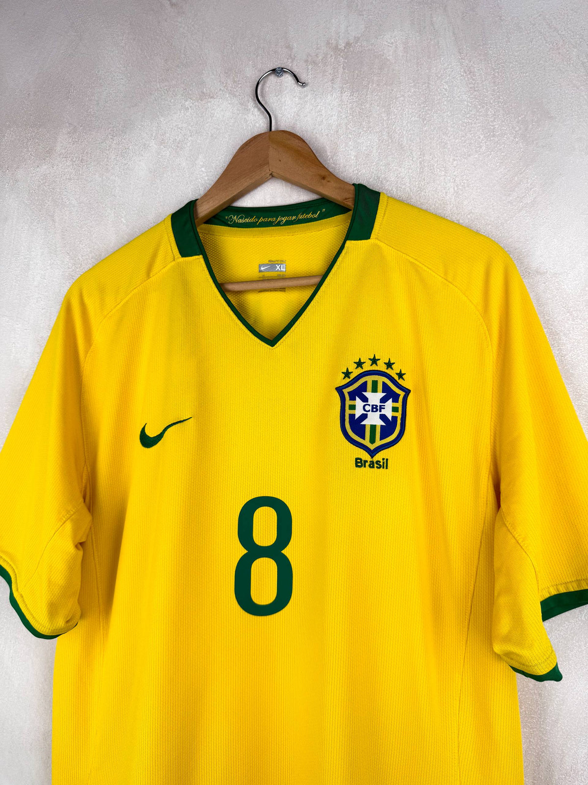 BRAZIL 2008/2010 HOME SHIRT #8 KAKA [XL]