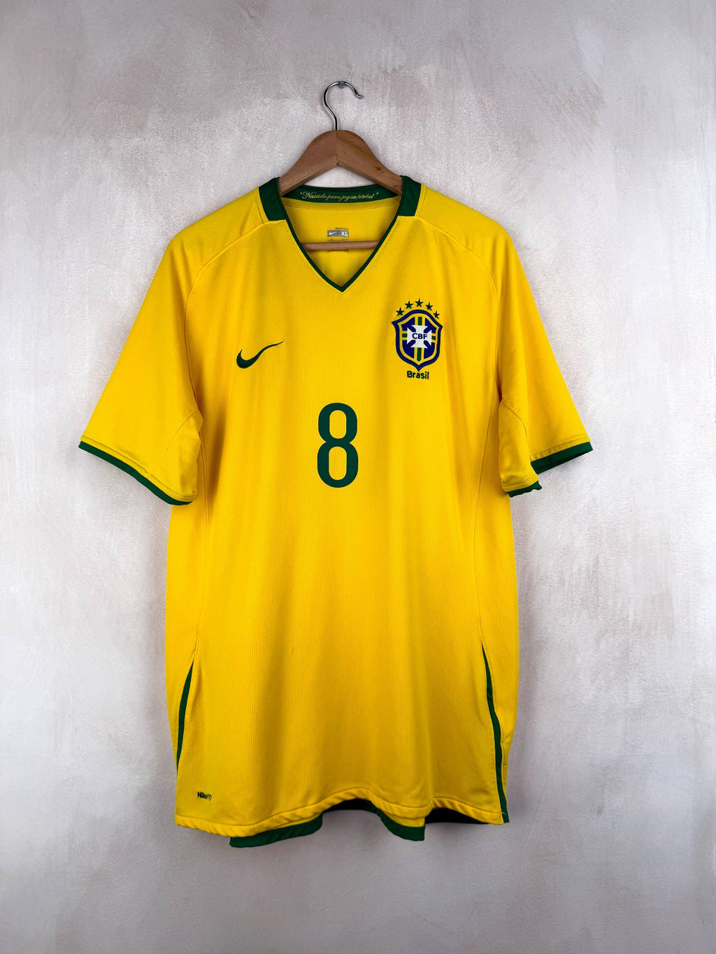 BRAZIL 2008/2010 HOME SHIRT #8 KAKA [XL]