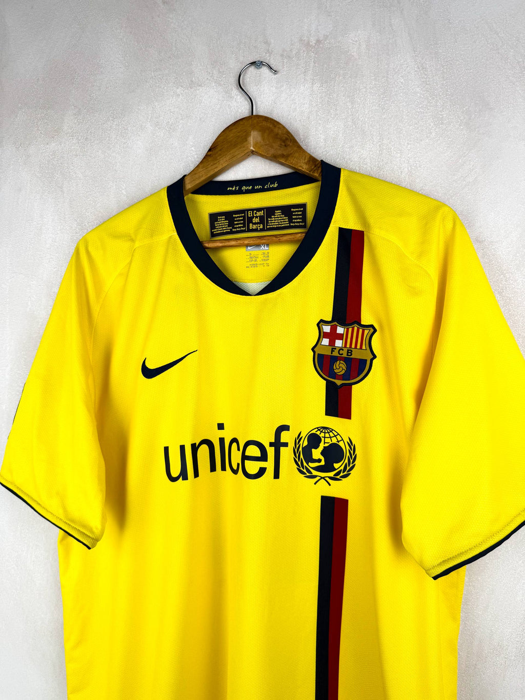 BARCELONA 2008/2009 AWAY SHIRT #10 MESSI [XL]