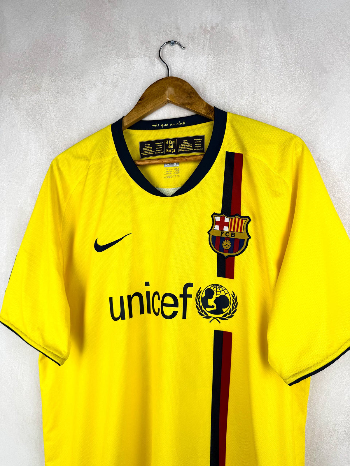 BARCELONA 2008/2009 AWAY SHIRT #10 MESSI [XL]