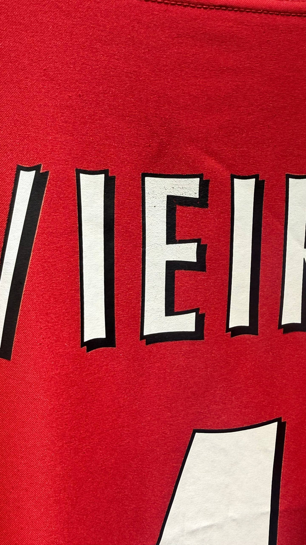 ARSENAL 2002/2004 HOME SHIRT #4 VIEIRA [XL/XXL]