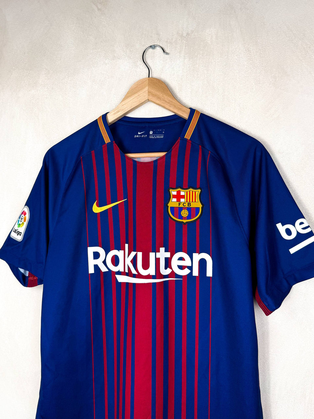 BARCELONA 2017/2018 HOME SHIRT #9 SUAREZ [M]