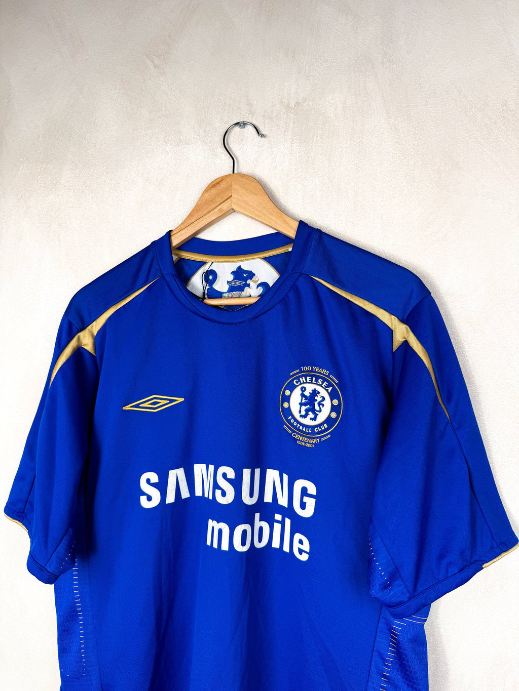 CHELSEA 2005/2006 HOME SHIRT #8 LAMPARD [XL]