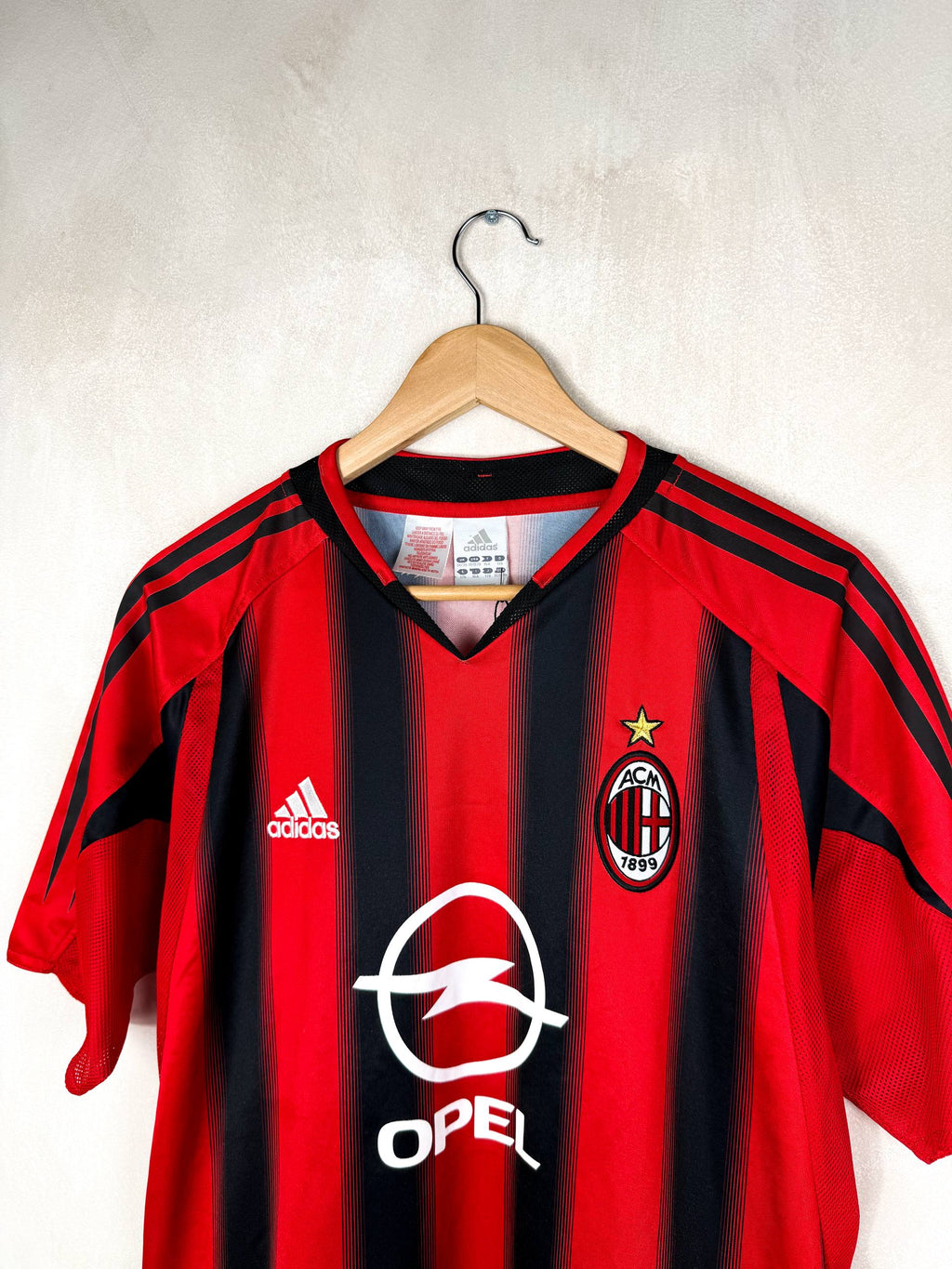 AC MILAN 2004/2005 HOME SHIRT #7 SHEVCHENKO [S - 34/36'']