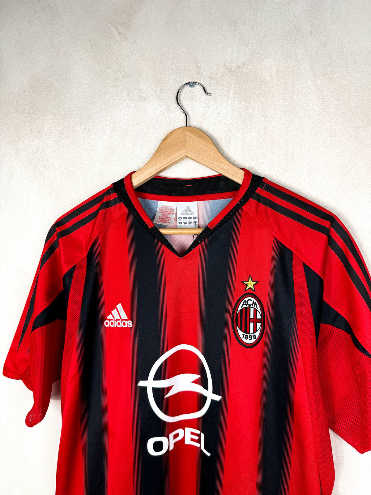 AC MILAN 2004/2005 HOME SHIRT #7 SHEVCHENKO [S - 34/36'']