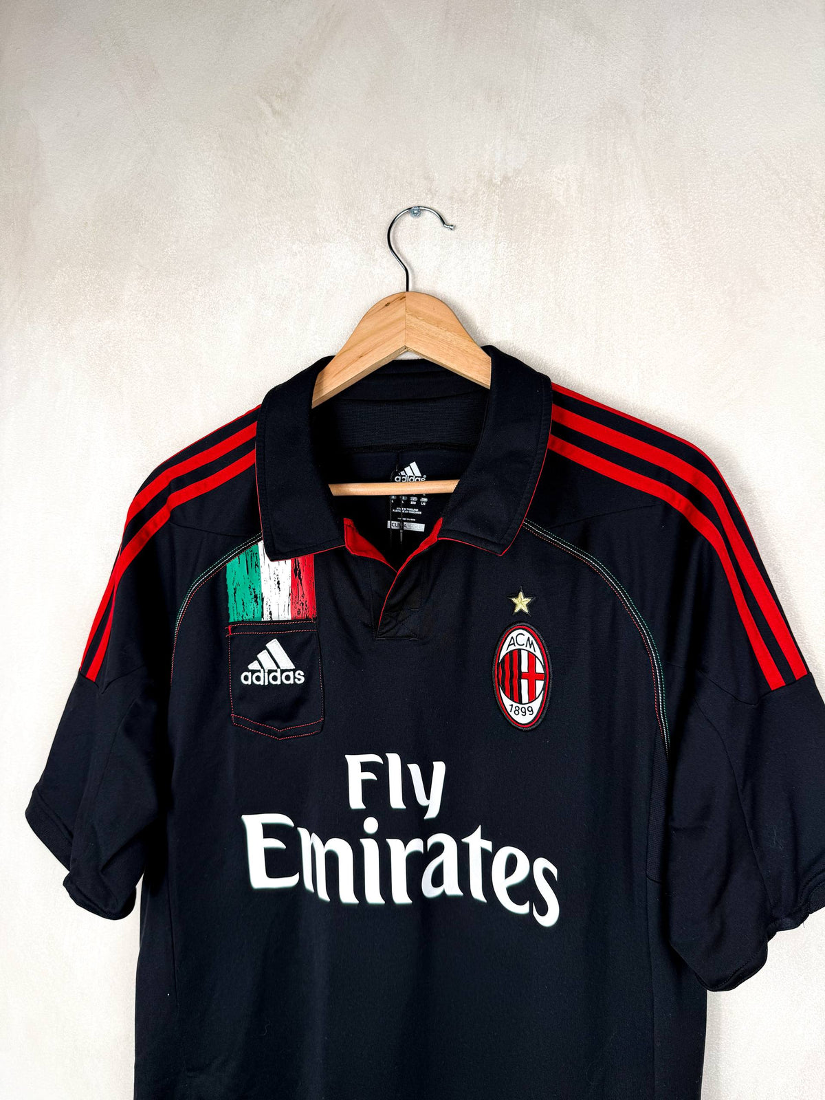 AC MILAN 2012/2013 HOME SHIRT #45 BALOTELLI [L]