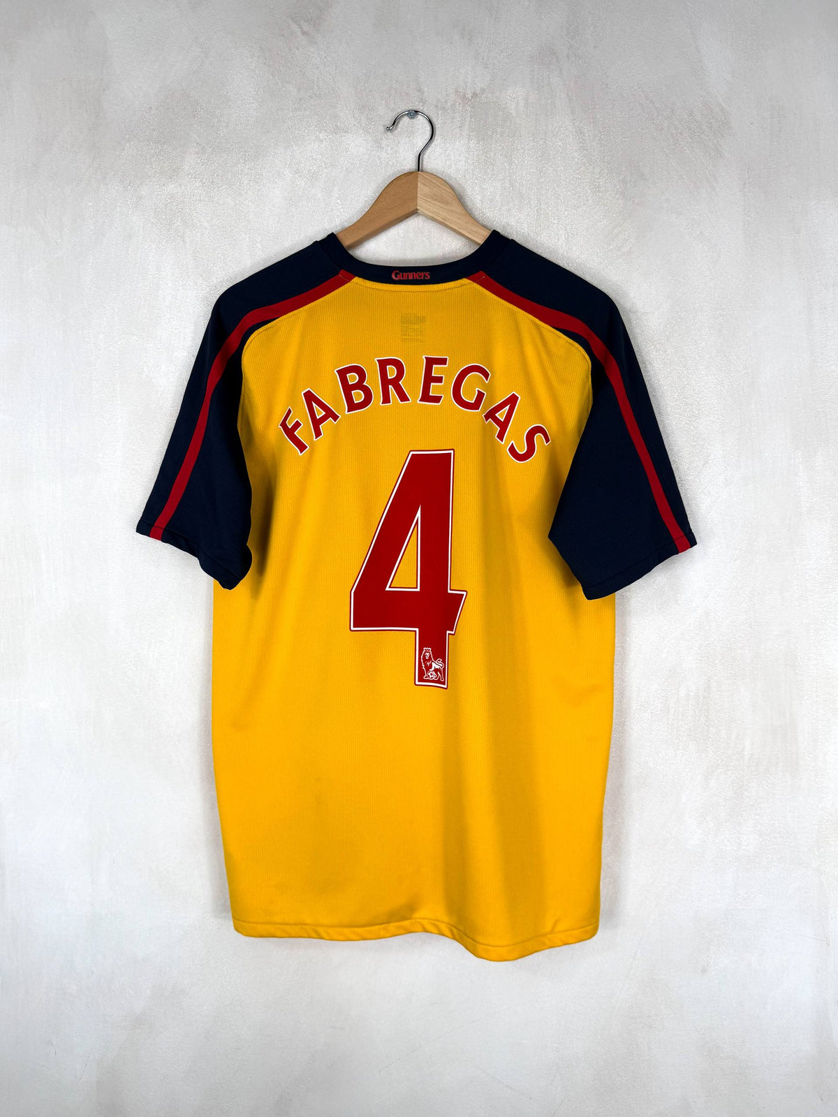 ARSENAL 2008/2009 AWAY SHIRT #4 FABREGAS [M]