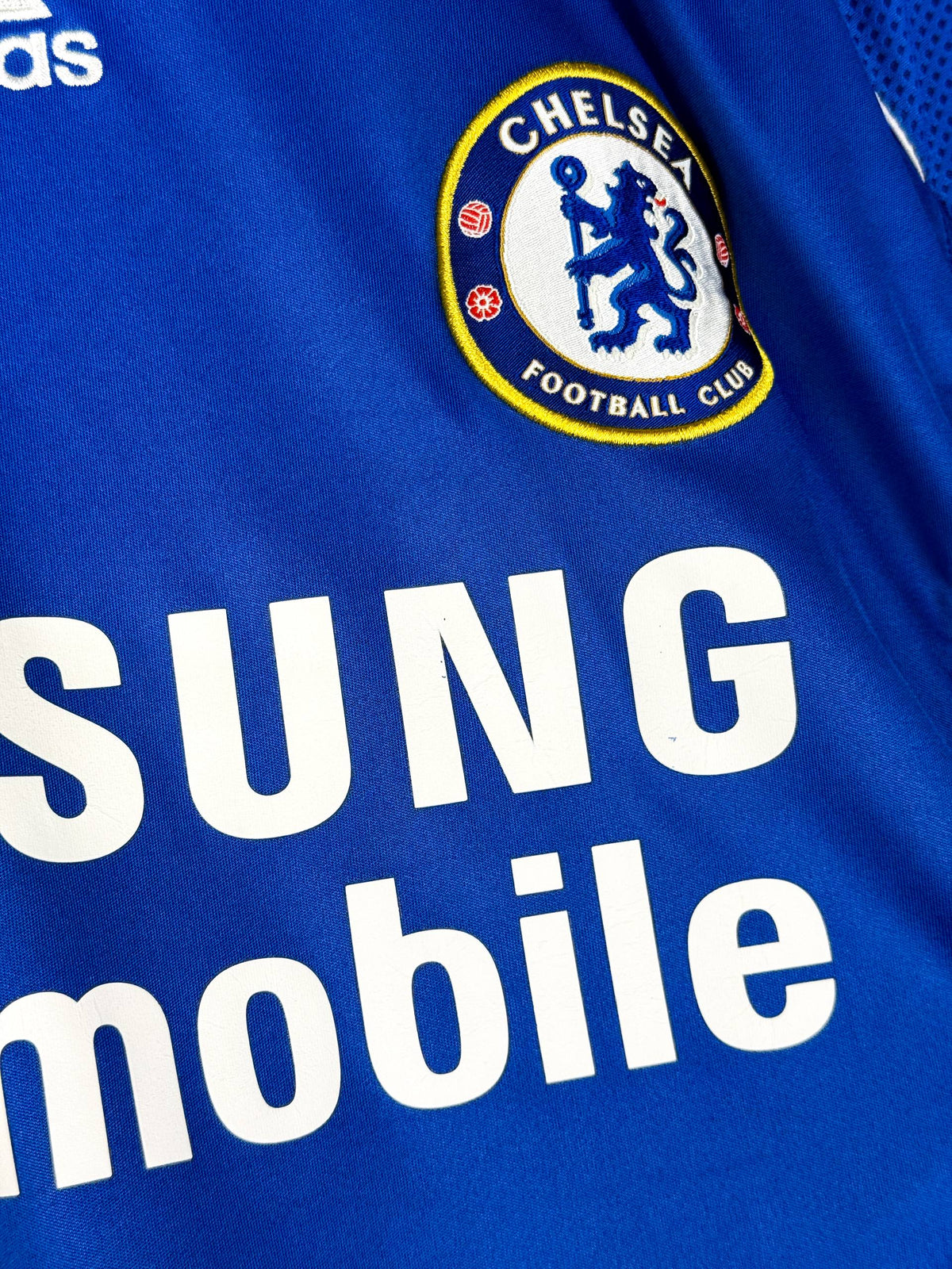 CHELSEA 2006/2008 HOME SHIRT #11 DROGBA [L]