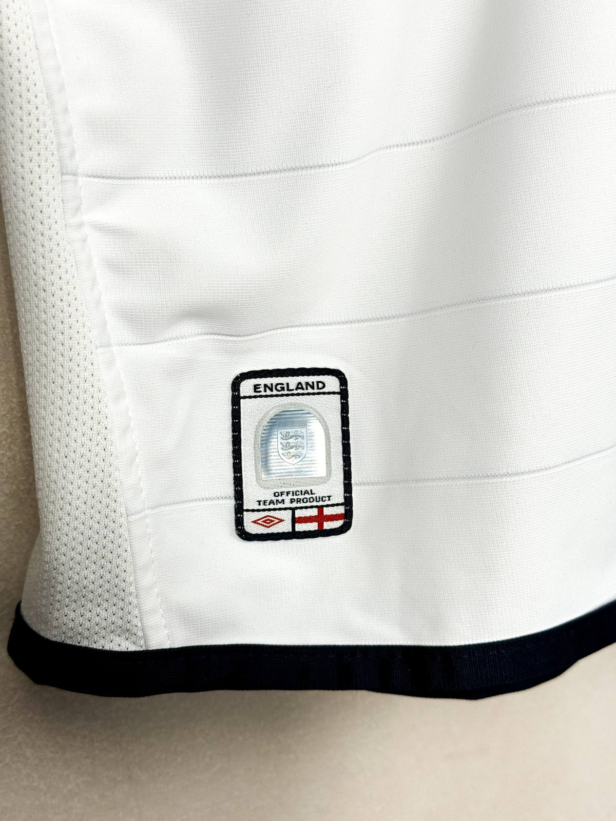 ENGLAND 2003/2005 HOME SHIRT #7 BECKHAM [XL]
