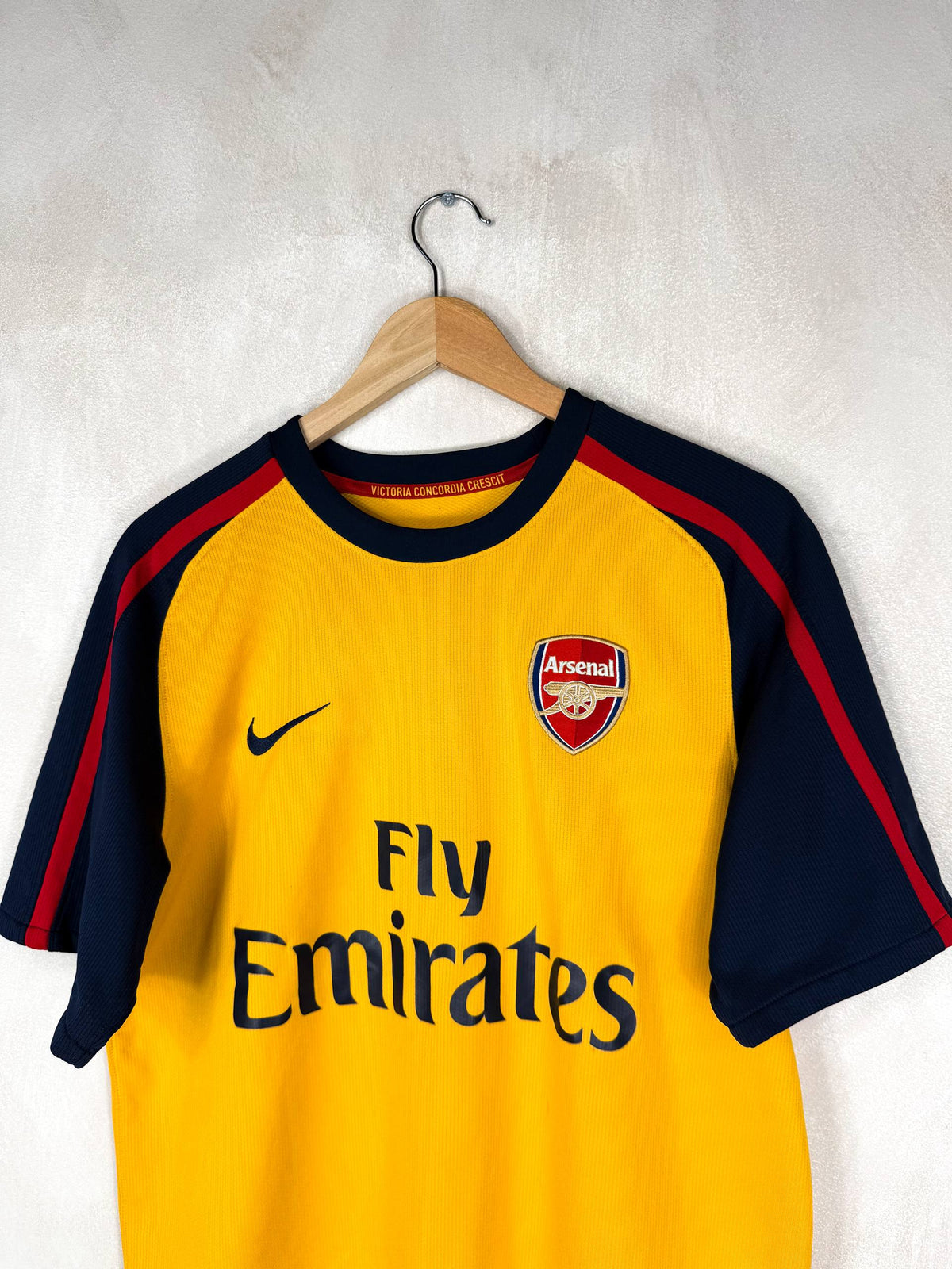 ARSENAL 2008/2009 AWAY SHIRT #4 FABREGAS [M]