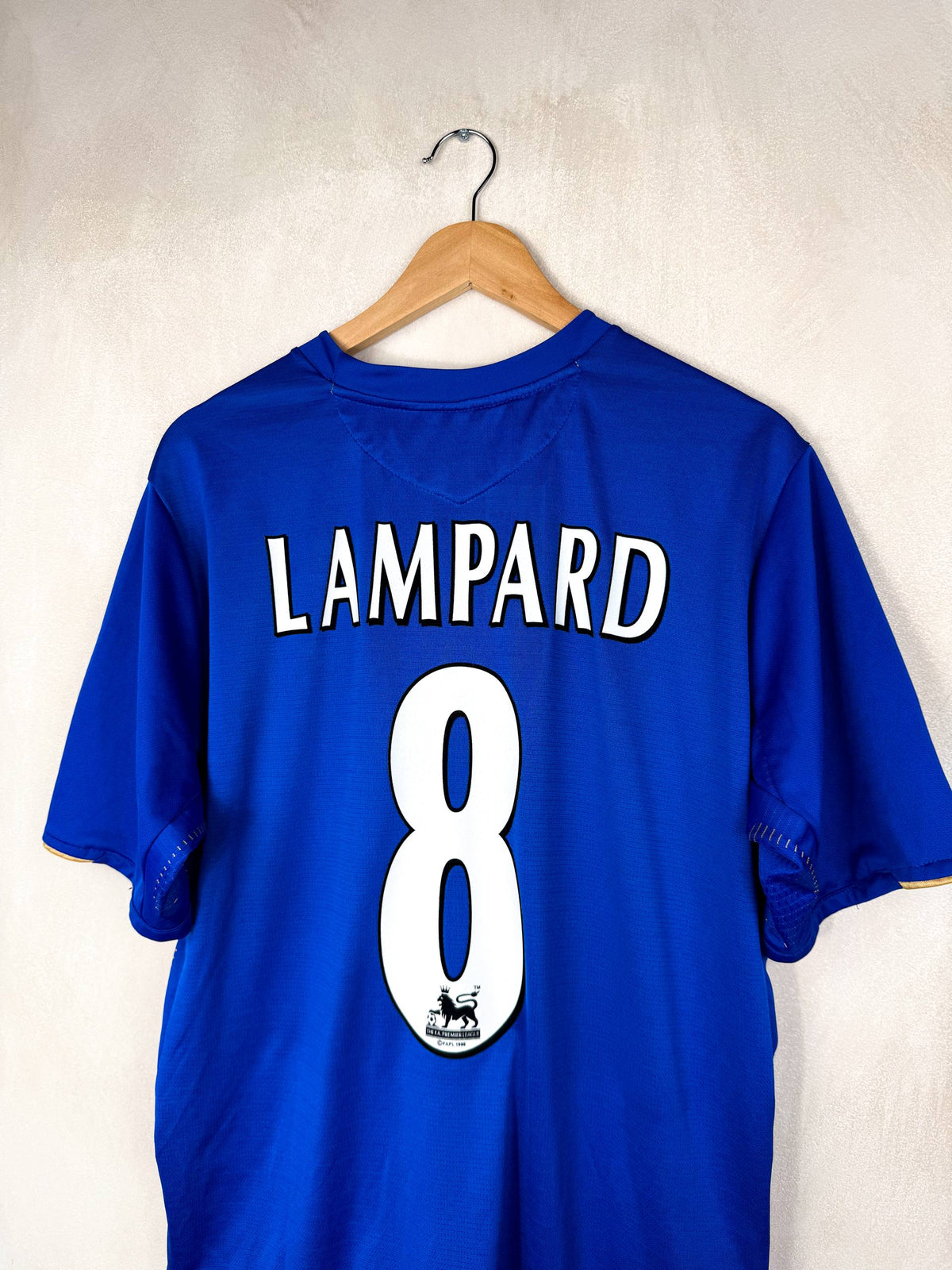 CHELSEA 2005/2006 HOME SHIRT #8 LAMPARD [XL]