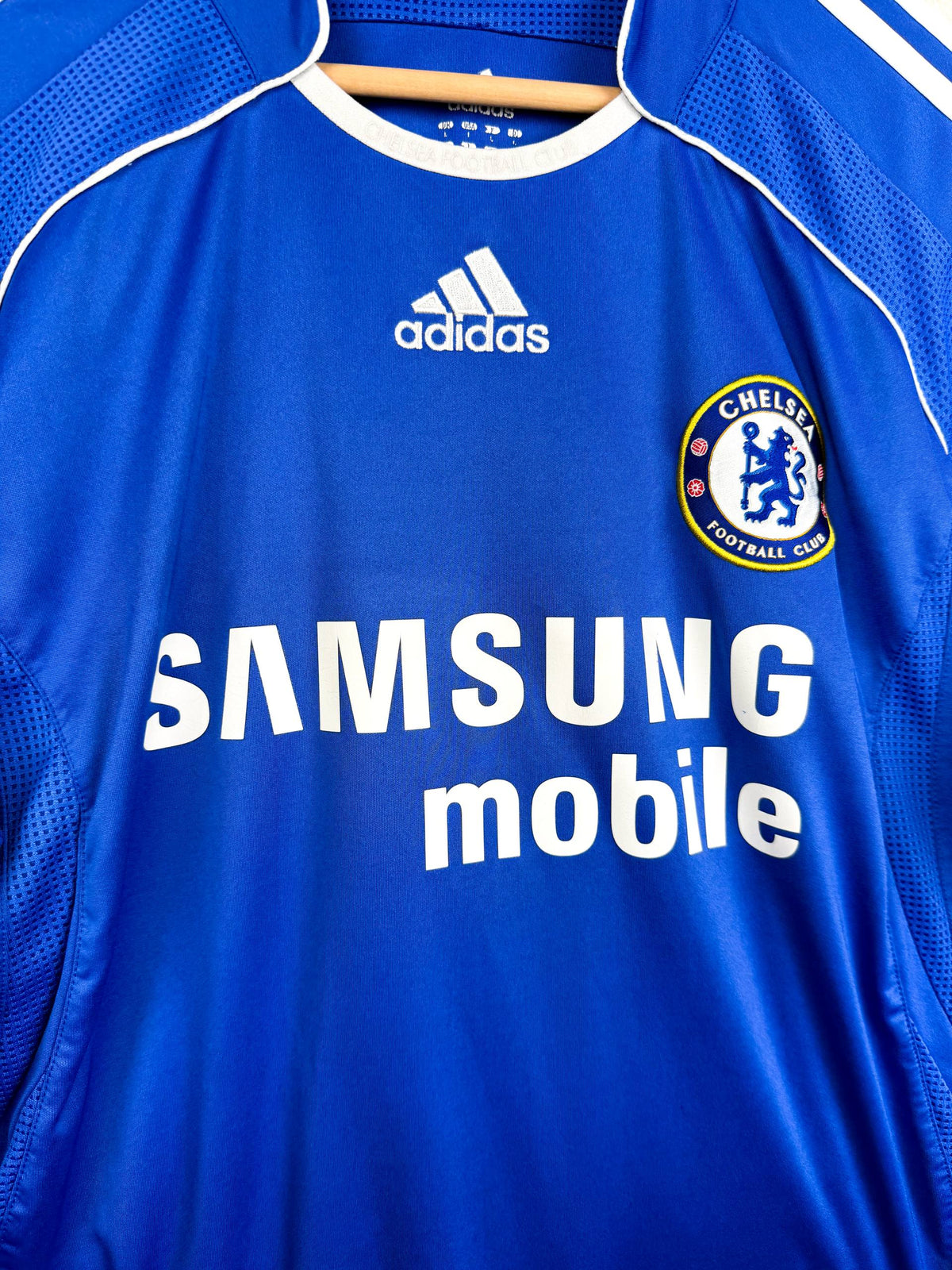 CHELSEA 2006/2008 HOME SHIRT #11 DROGBA [L]