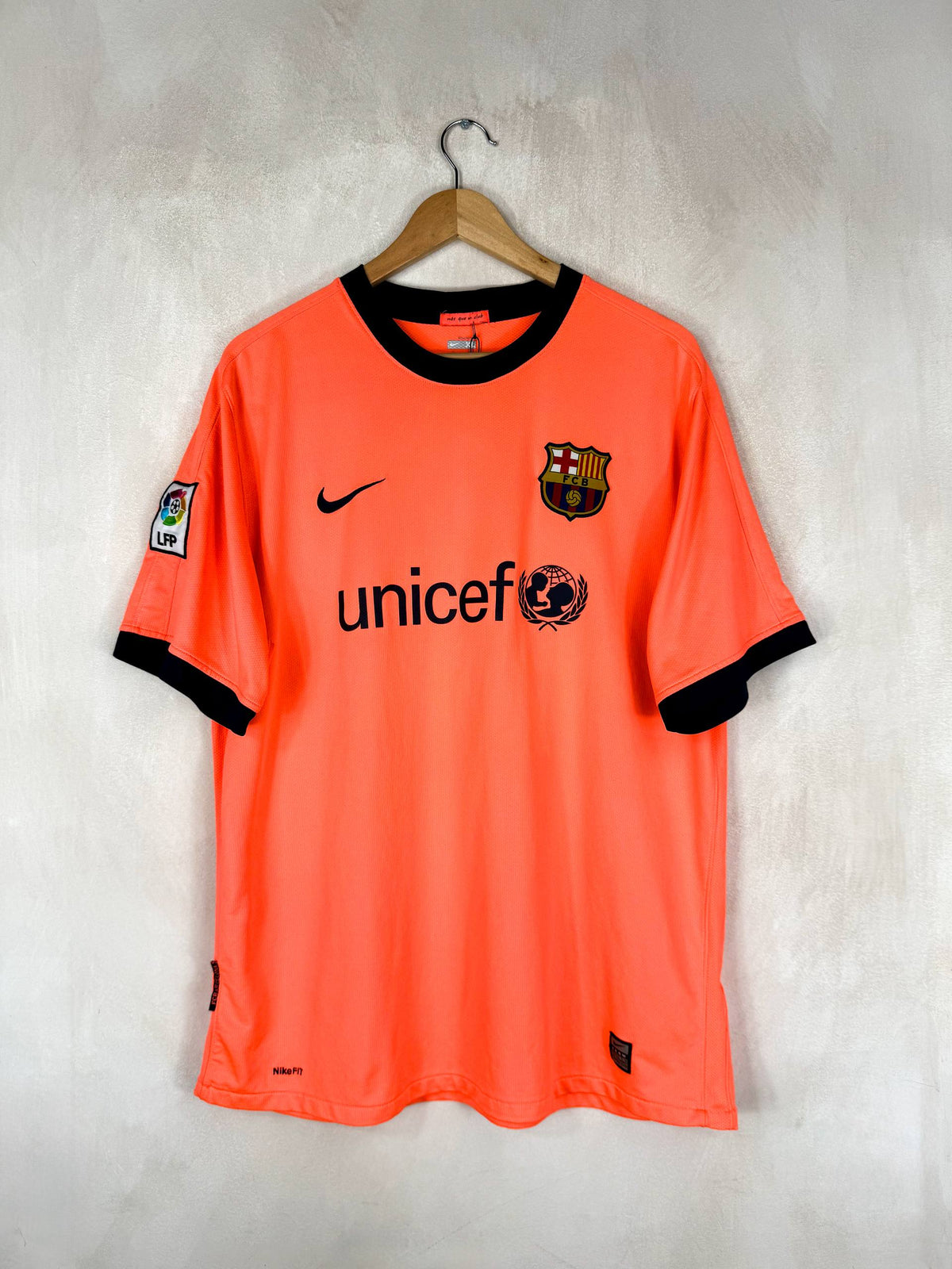 BARCELONA 2009/2010 AWAY SHIRT #9 IBRAHIMOVIC [XL]