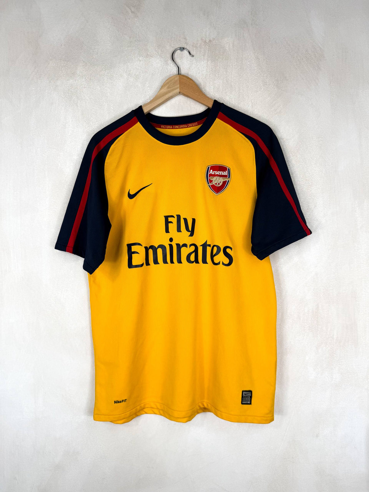 ARSENAL 2008/2009 AWAY SHIRT #4 FABREGAS [M]