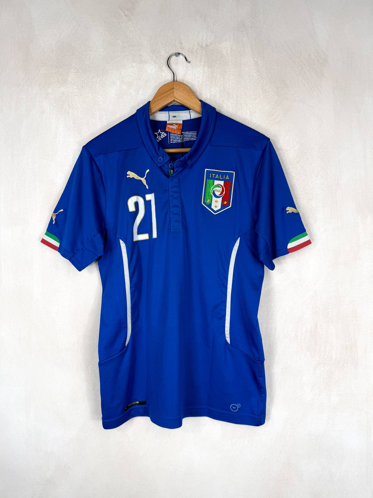 ITALY 2014/2015 HOME SHIRT #21 PIRLO [M]