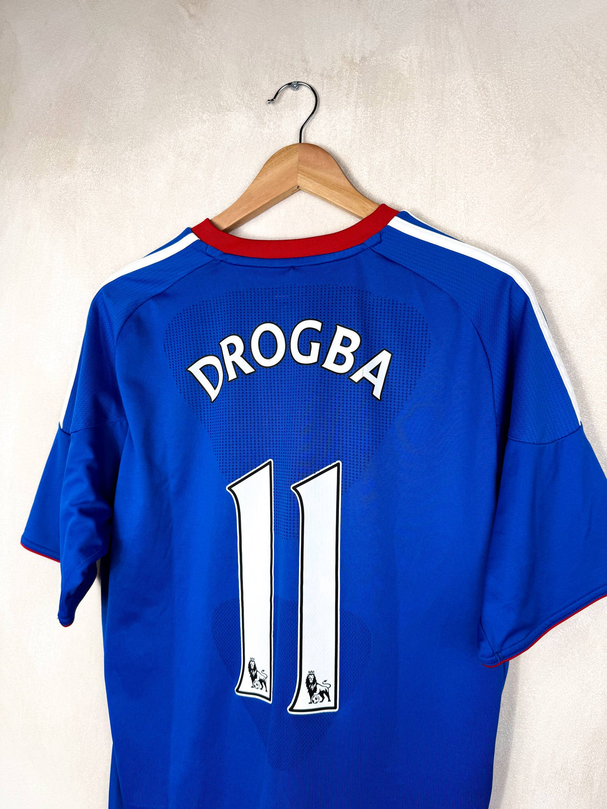 CHELSEA 2010/2011 HOME SHIRT #11 DROGBA [M]