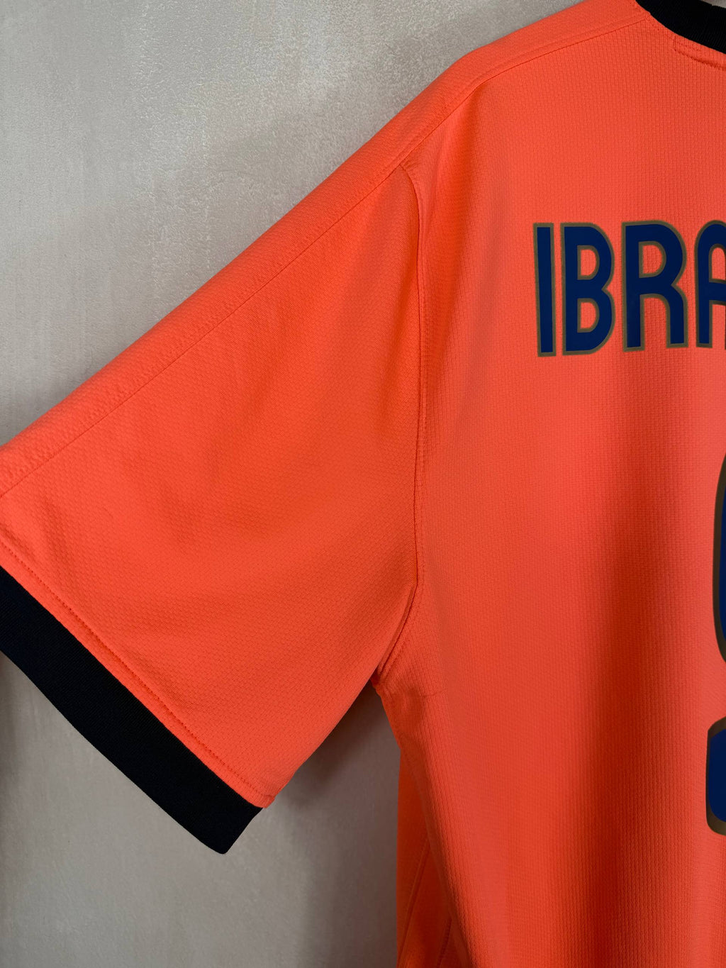 BARCELONA 2009/2010 AWAY SHIRT #9 IBRAHIMOVIC [XL]