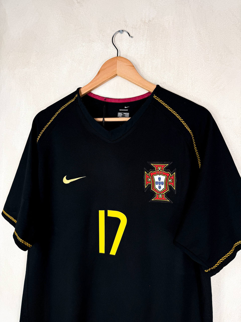 PORTUGAL 2006/2008 AWAY SHIRT #17 C.RONALDO [XL]
