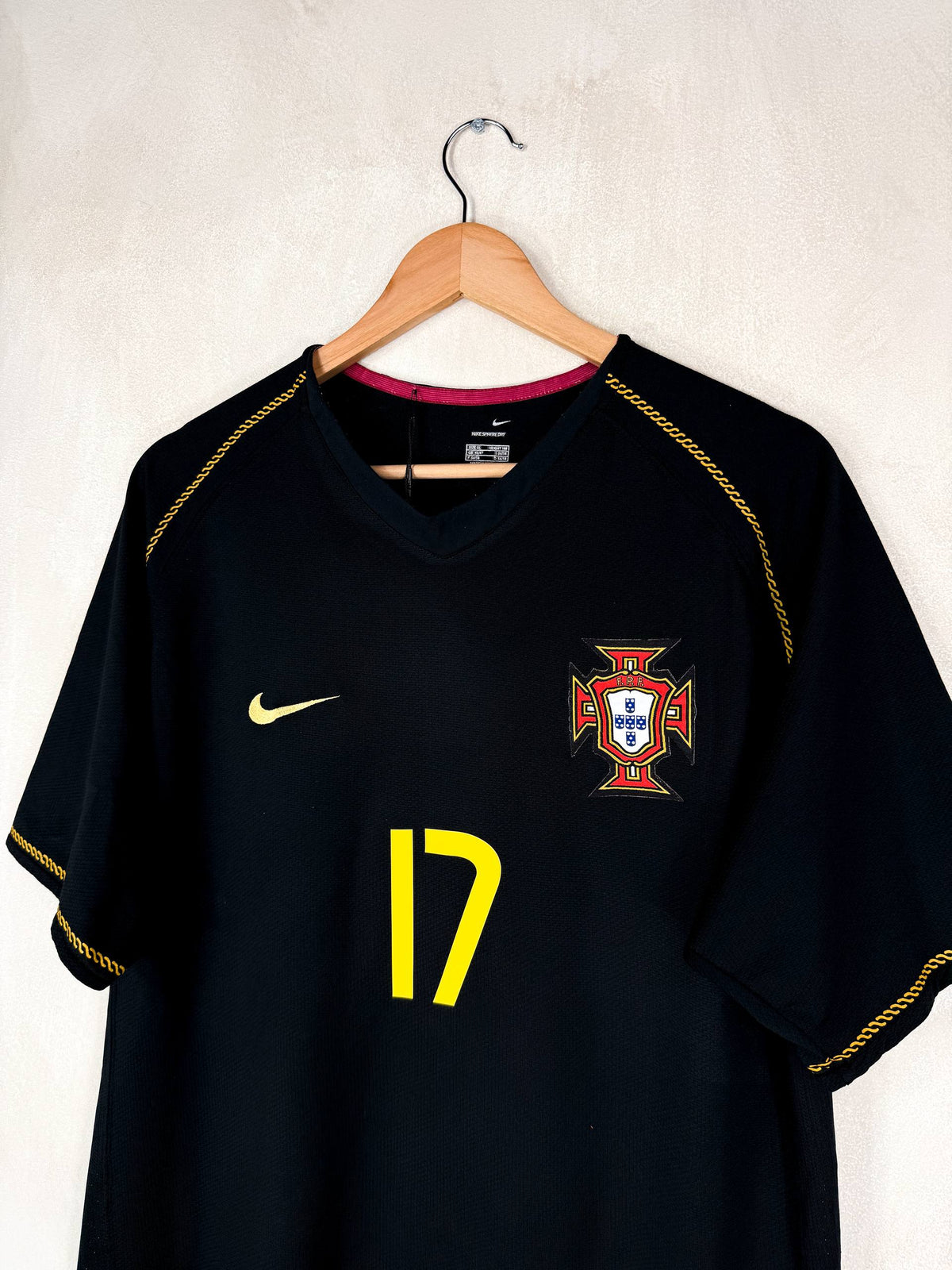 PORTUGAL 2006/2008 AWAY SHIRT #17 C.RONALDO [XL]