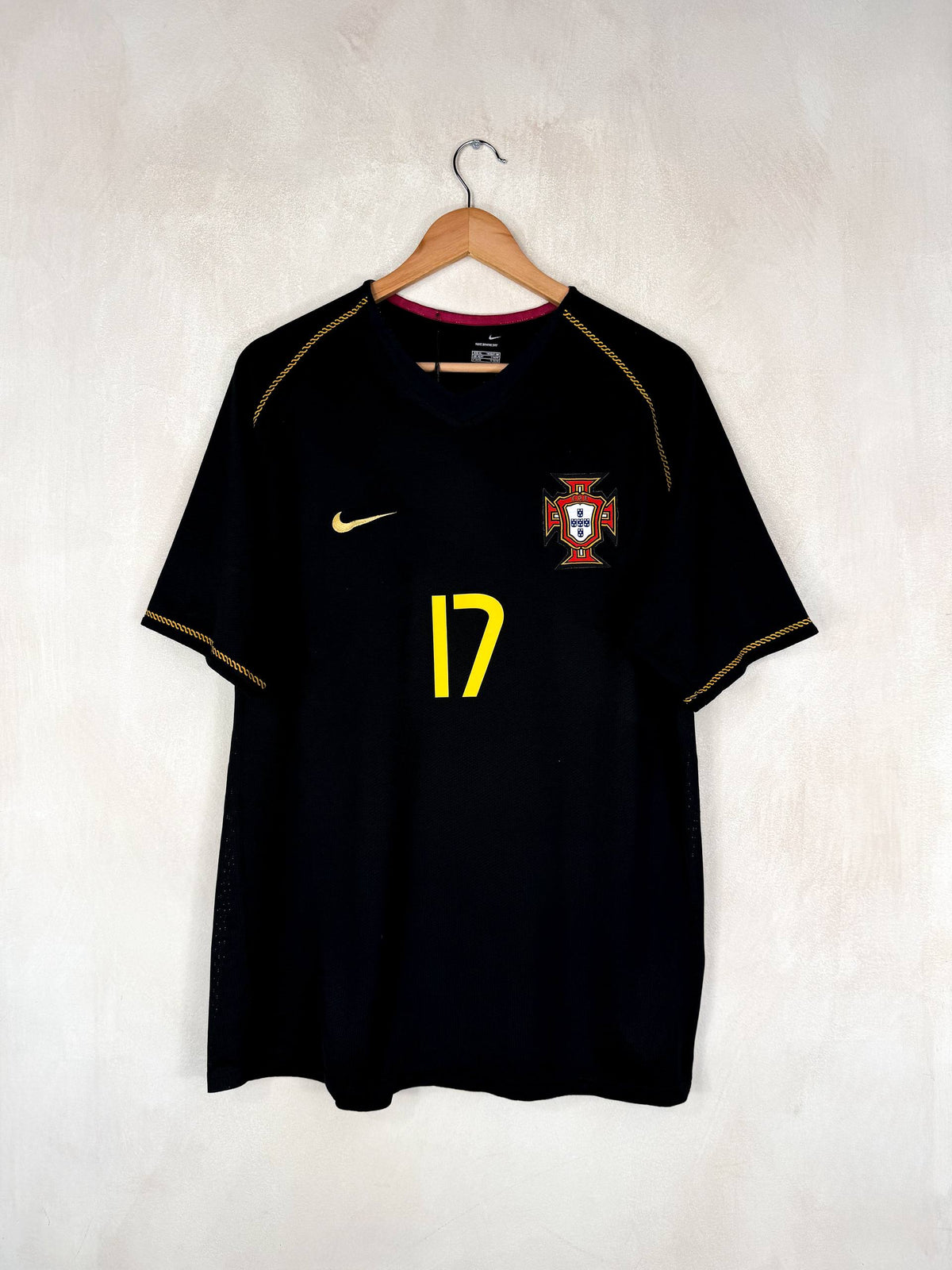 PORTUGAL 2006/2008 AWAY SHIRT #17 C.RONALDO [XL]