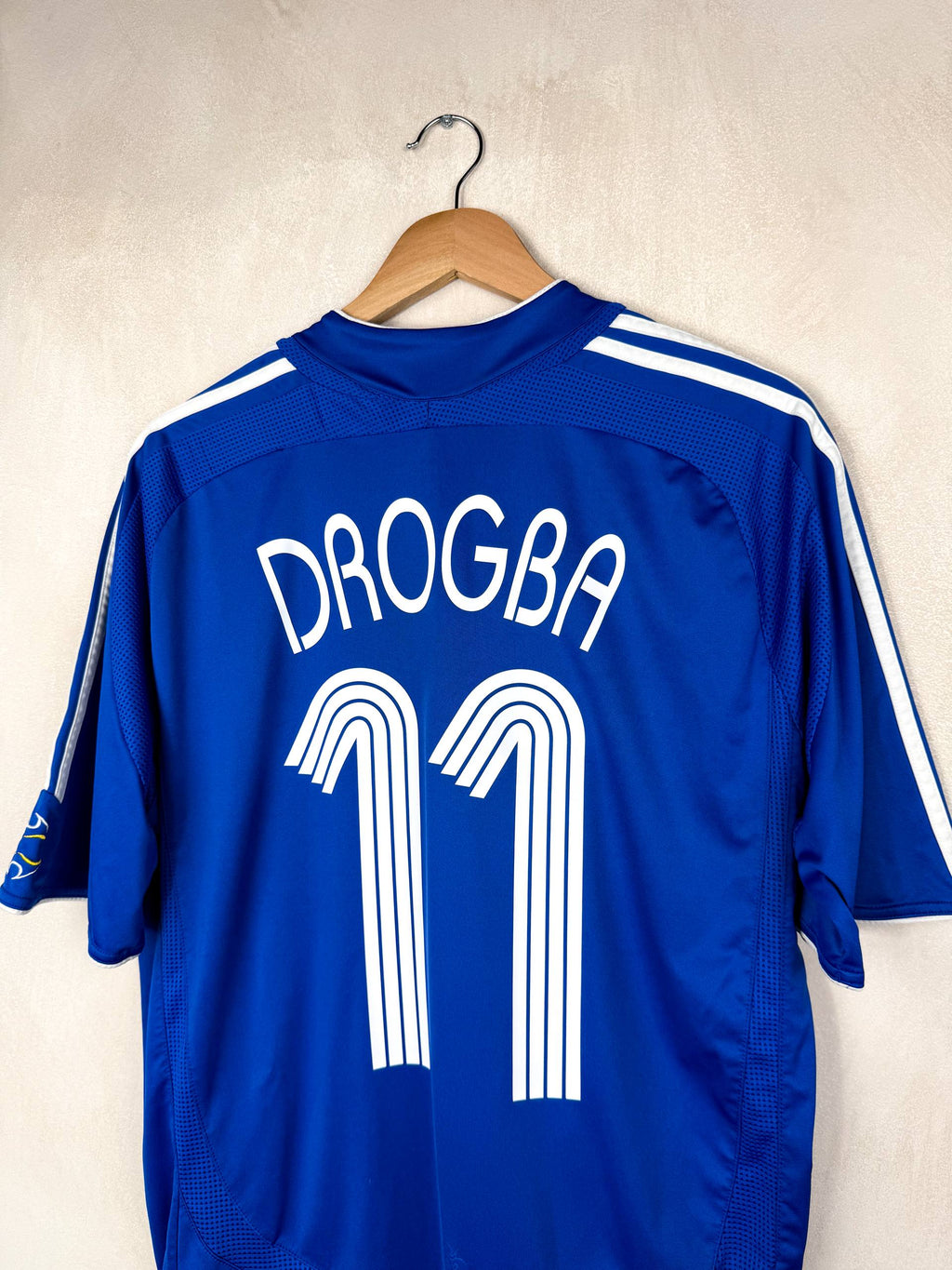 CHELSEA 2006/2008 HOME SHIRT #11 DROGBA [L]