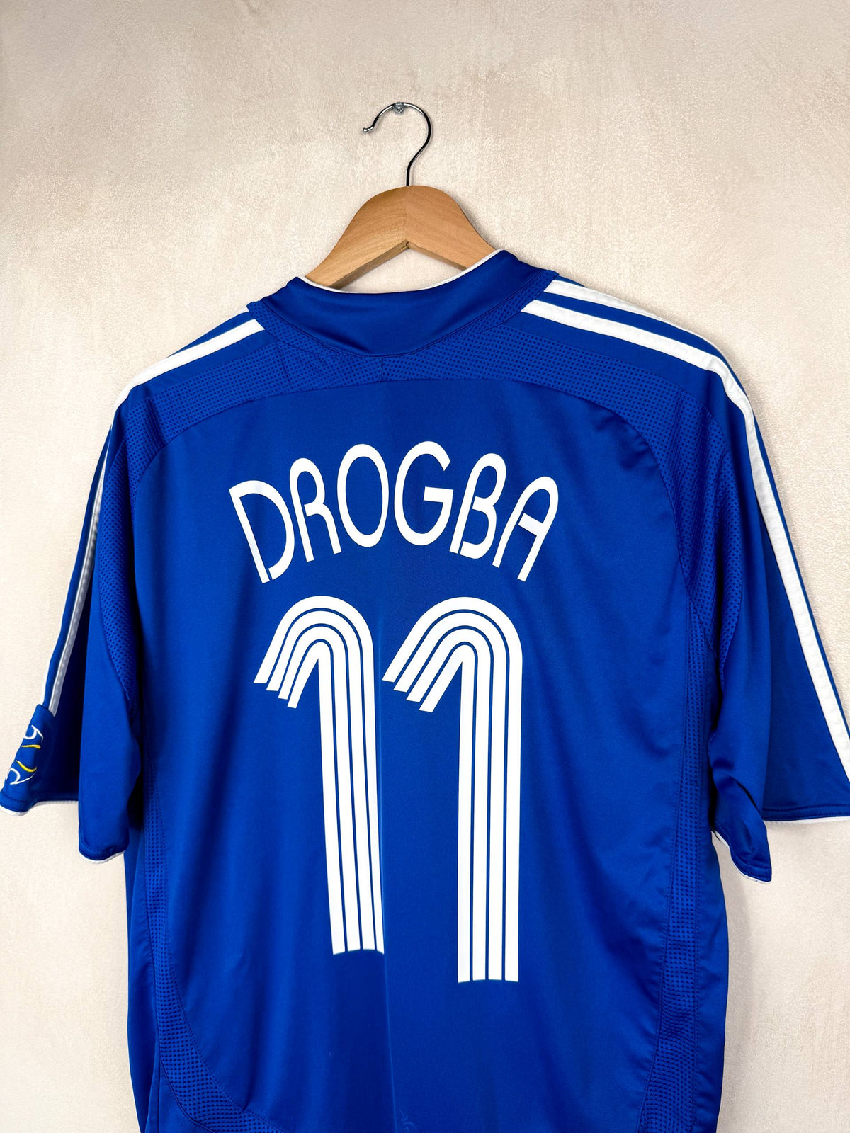 CHELSEA 2006/2008 HOME SHIRT #11 DROGBA [L]