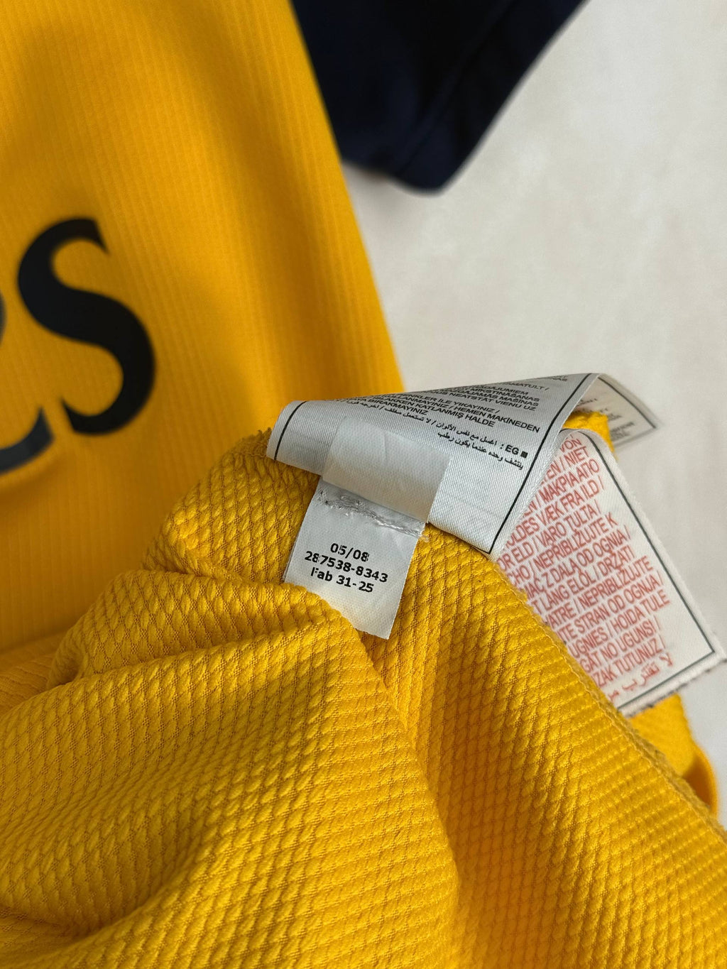 ARSENAL 2008/2009 AWAY SHIRT #4 FABREGAS [M]