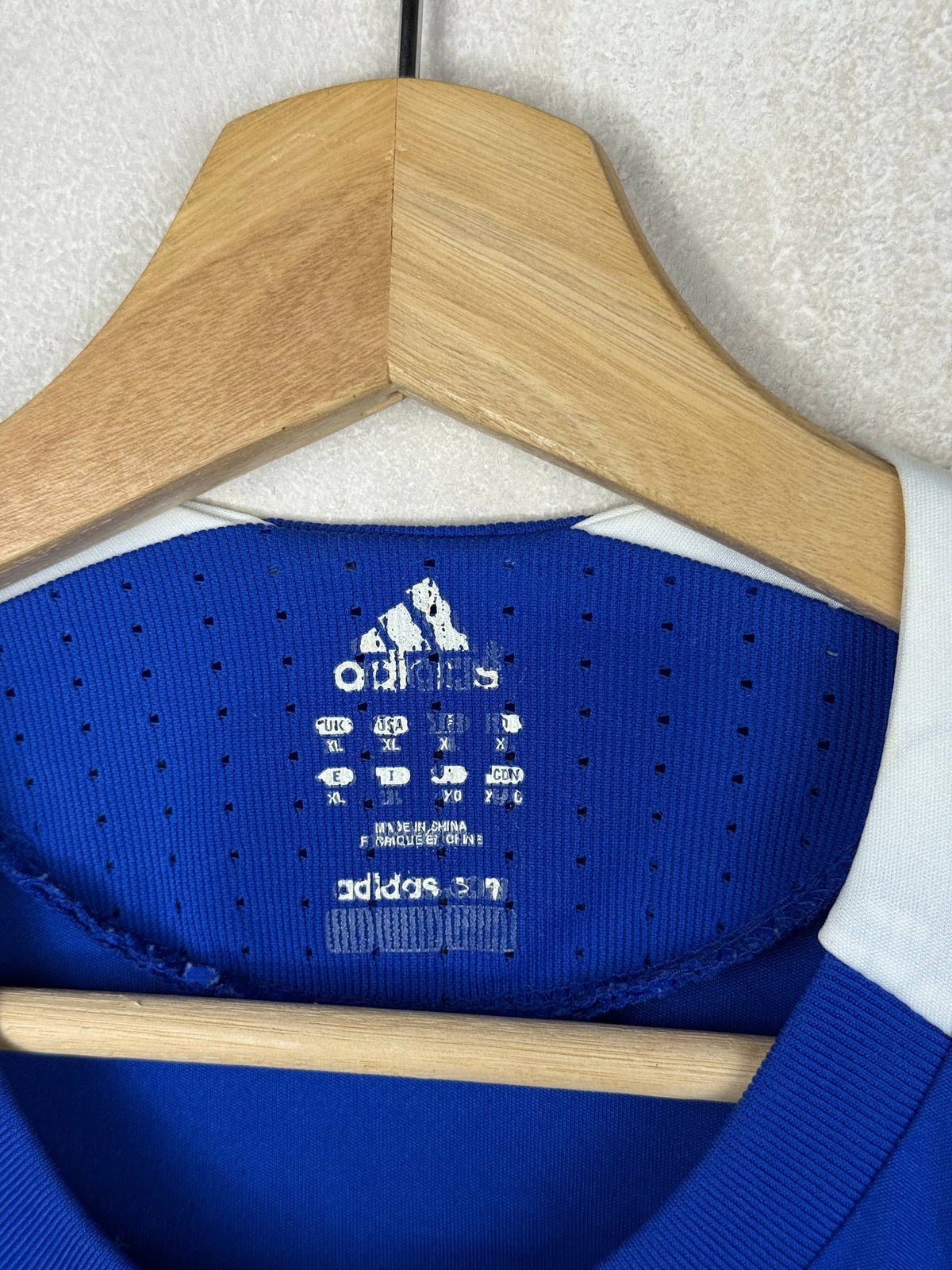 FRANCE 2007/2008 HOME SHIRT #9 BENZEMA [XL]