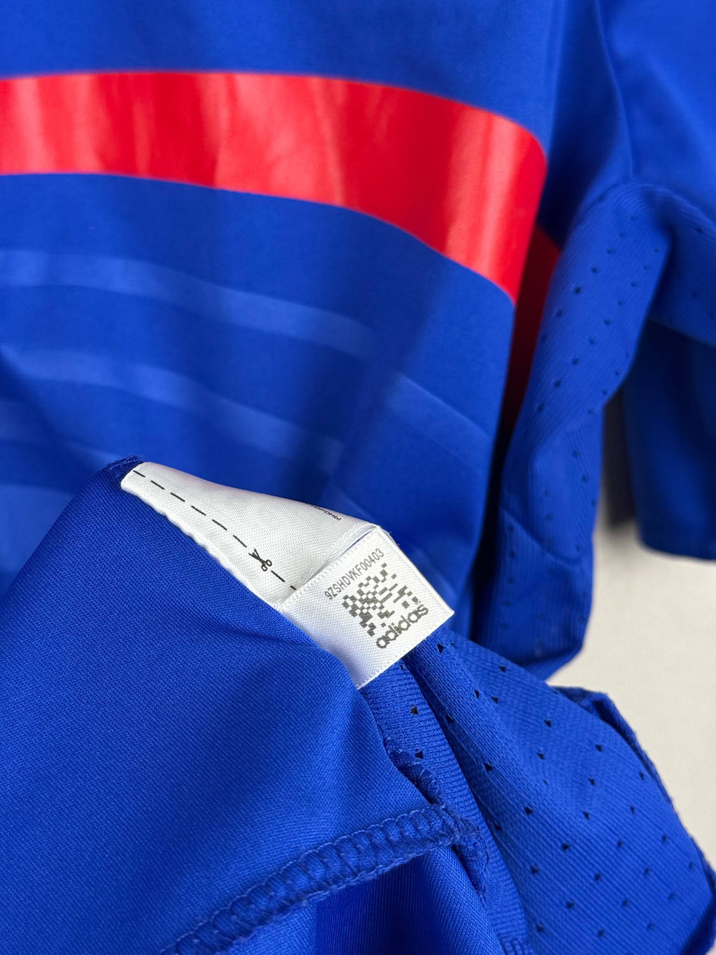 FRANCE 2007/2008 HOME SHIRT #9 BENZEMA [XL]