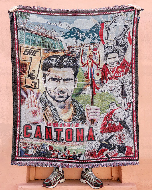 Woven I Am Not A Man I Am Cantona Rug