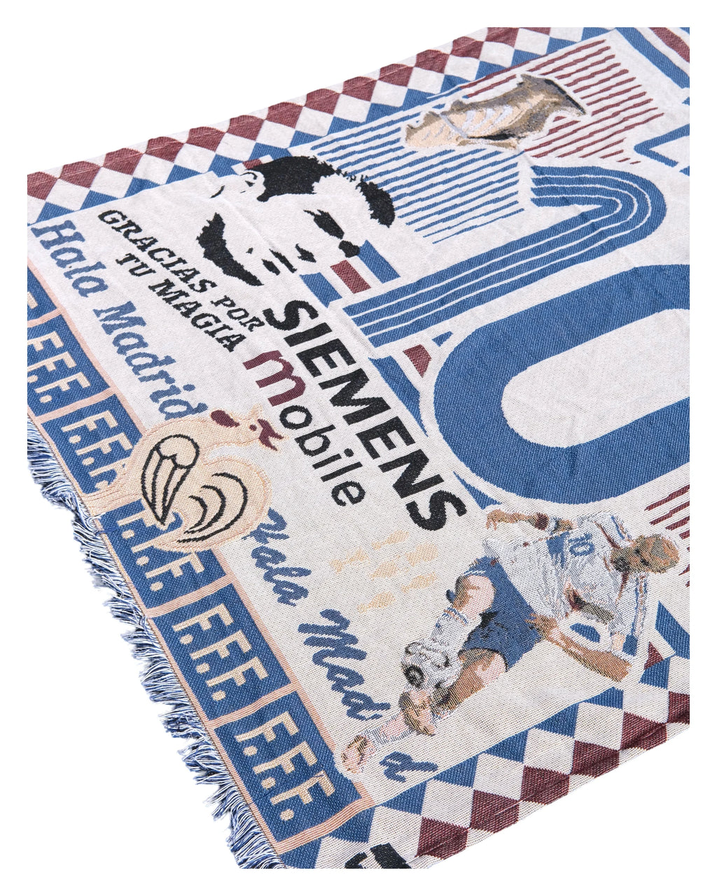 Woven Zidane Madridista / France Rug