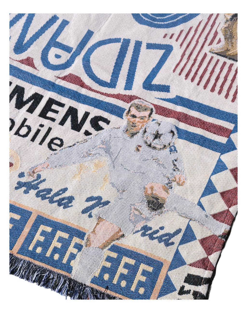 Woven Zidane Madridista / France Rug